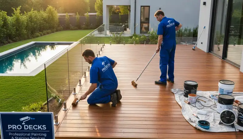 Boise, ID deck painting service with weather-resistant coating for exterior wood protection