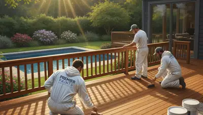Boise, ID deck staining by Boise Paint Pros for durable exterior wood protection