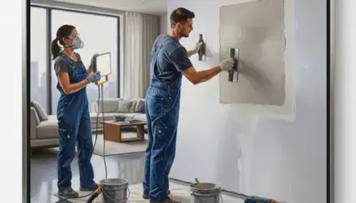 Boise, ID drywall repair for cracks, holes, and water damage by Boise Paint Pros