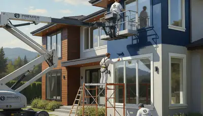 Boise, ID exterior house painting by Boise Paint Pros for durable Treasure Valley weather protection