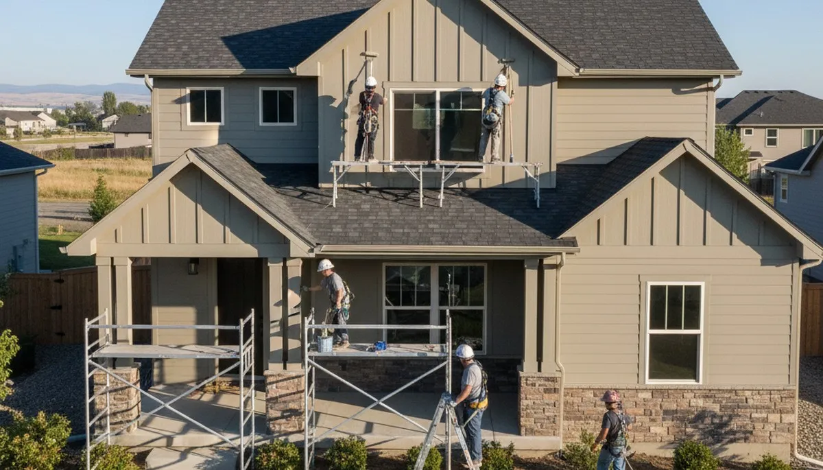 Boise, ID painting contractor delivering professional interior and exterior house painting services