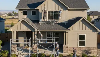 Boise, ID painting contractor delivering professional interior and exterior house painting services
