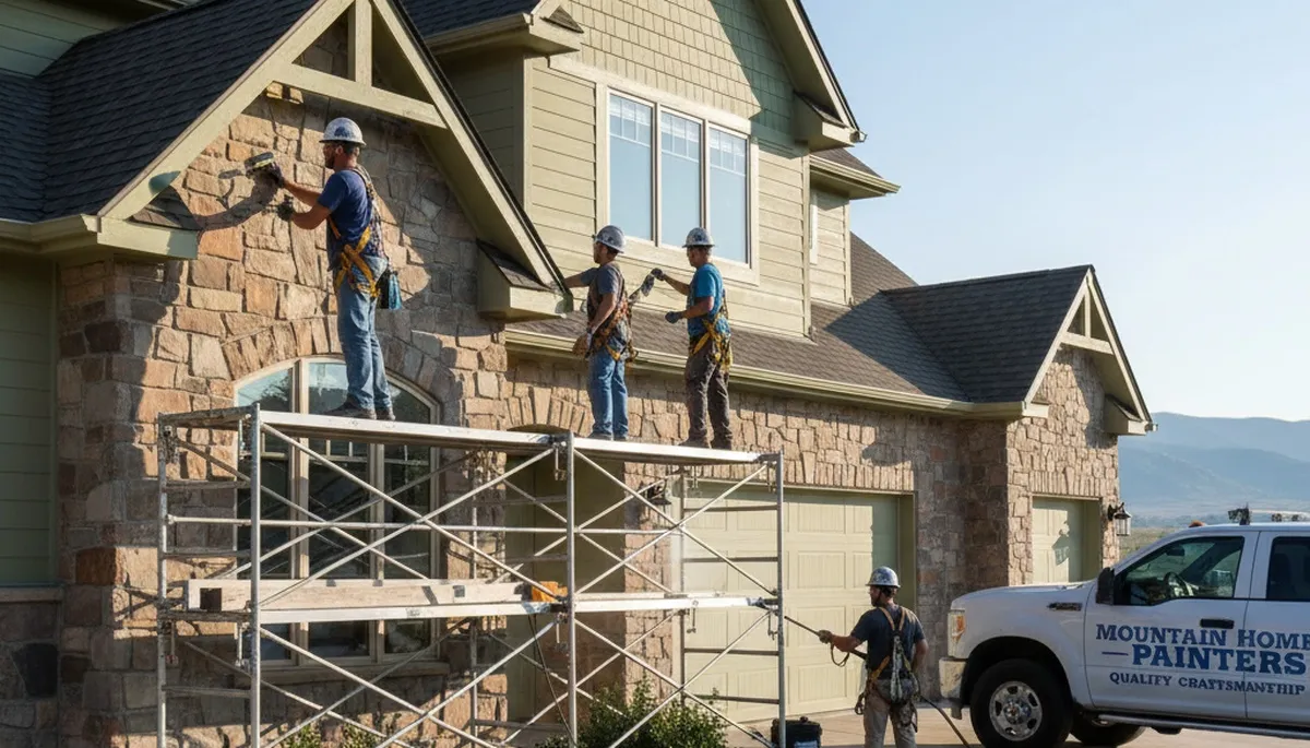 Boise, ID painting contractor serving homes and businesses with professional interior and exterior painting