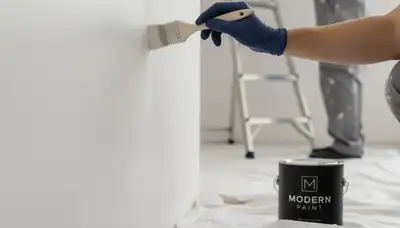 Boise Paint Pros performing paint touch-up services in Boise, ID for clean, protected surfaces